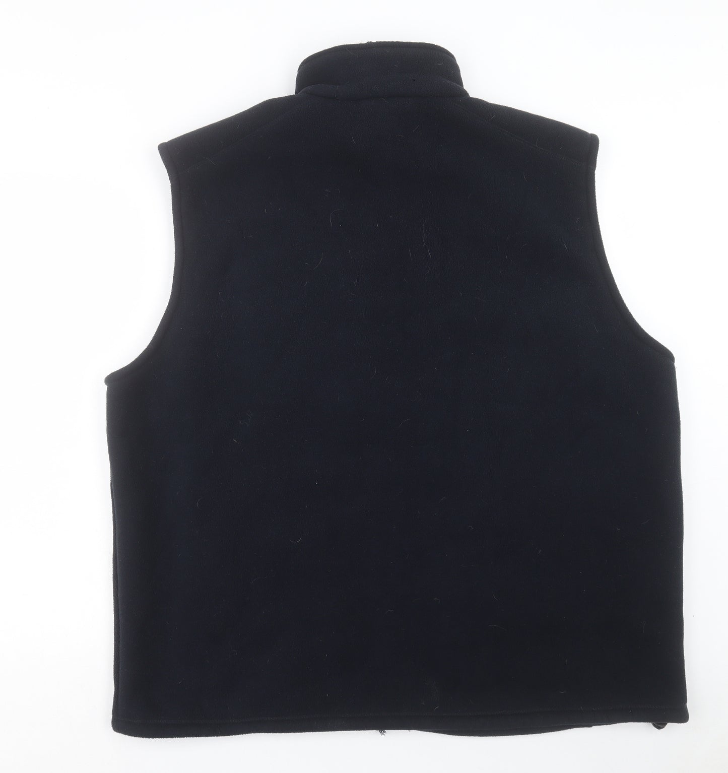 Pegasus Mens Black Gilet Jacket Size L Zip