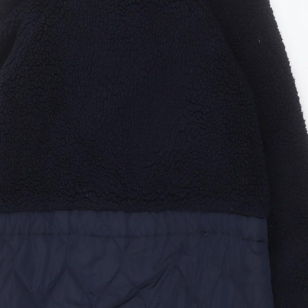 Marks and Spencer Womens Blue Jacket Size 8 Zip