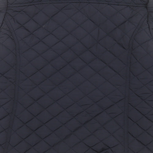 F&F Womens Blue Jacket Size 10 Zip