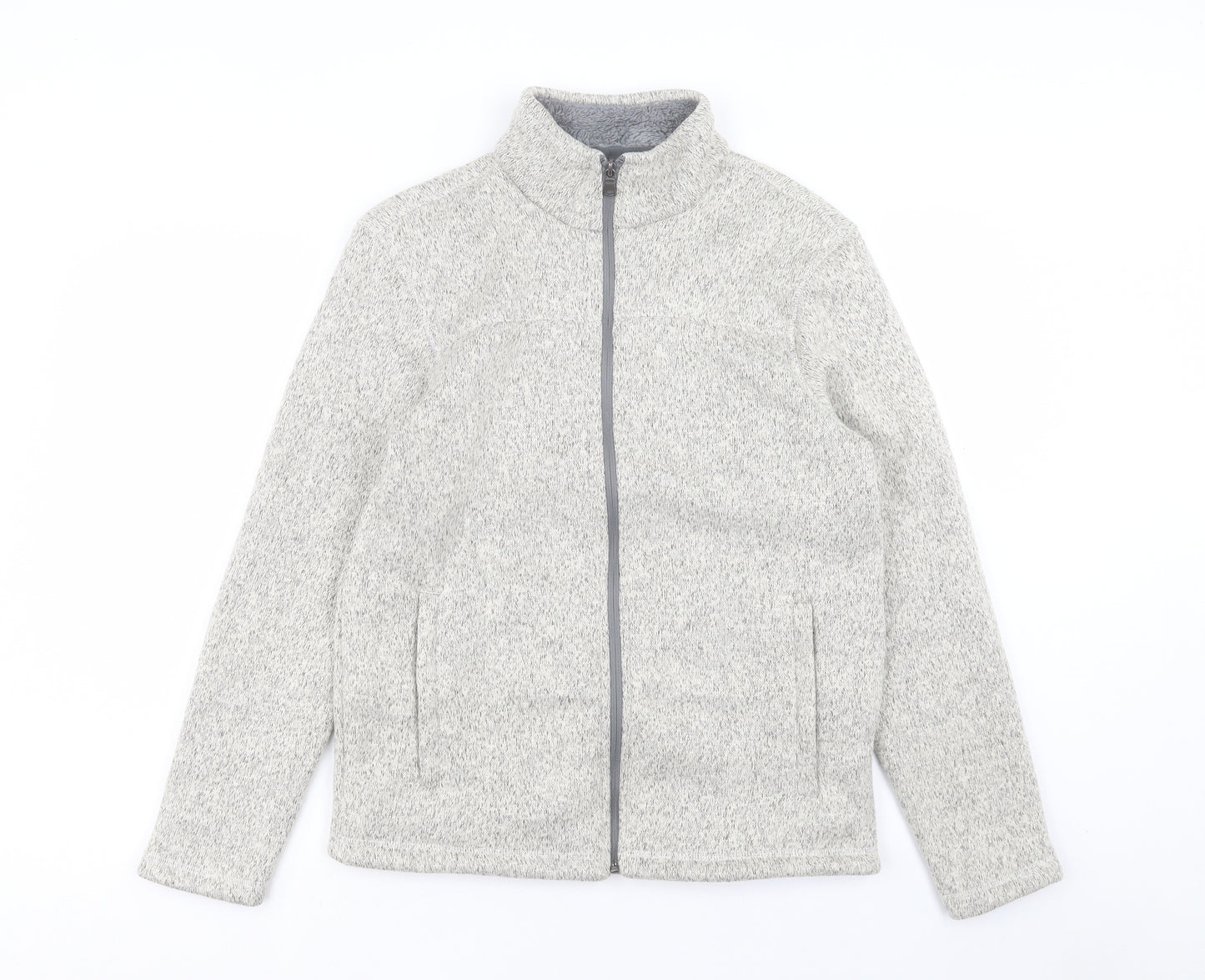 Marks and Spencer Mens Grey Jacket Size S Zip