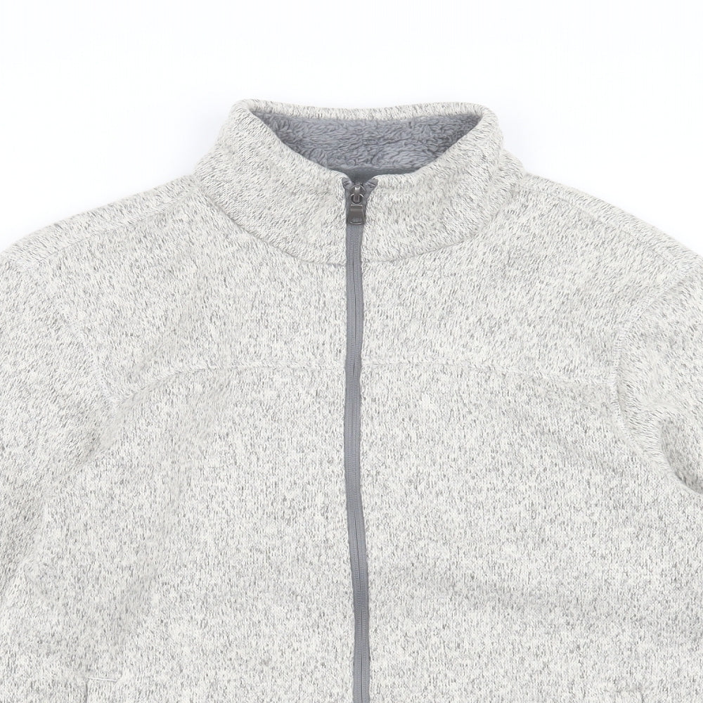 Marks and Spencer Mens Grey Jacket Size S Zip