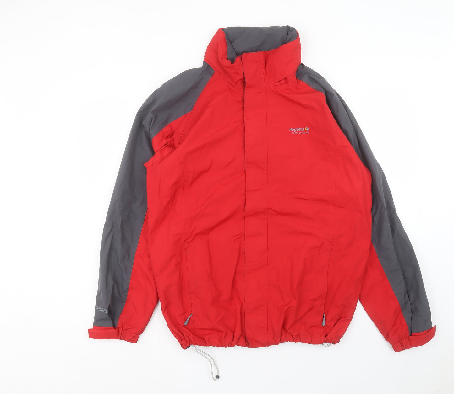 Regatta Mens Red Rain Coat Jacket Size M Zip