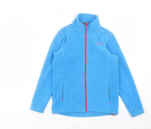 Hi Gear Boys Blue Jacket Size 9-10 Years Zip