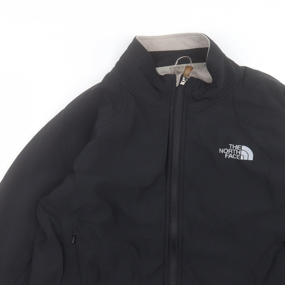 The North Face Womens Black Jacket Size L Zip