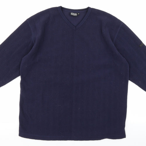 Nx sport Mens Blue Polyester Pullover Sweatshirt Size M