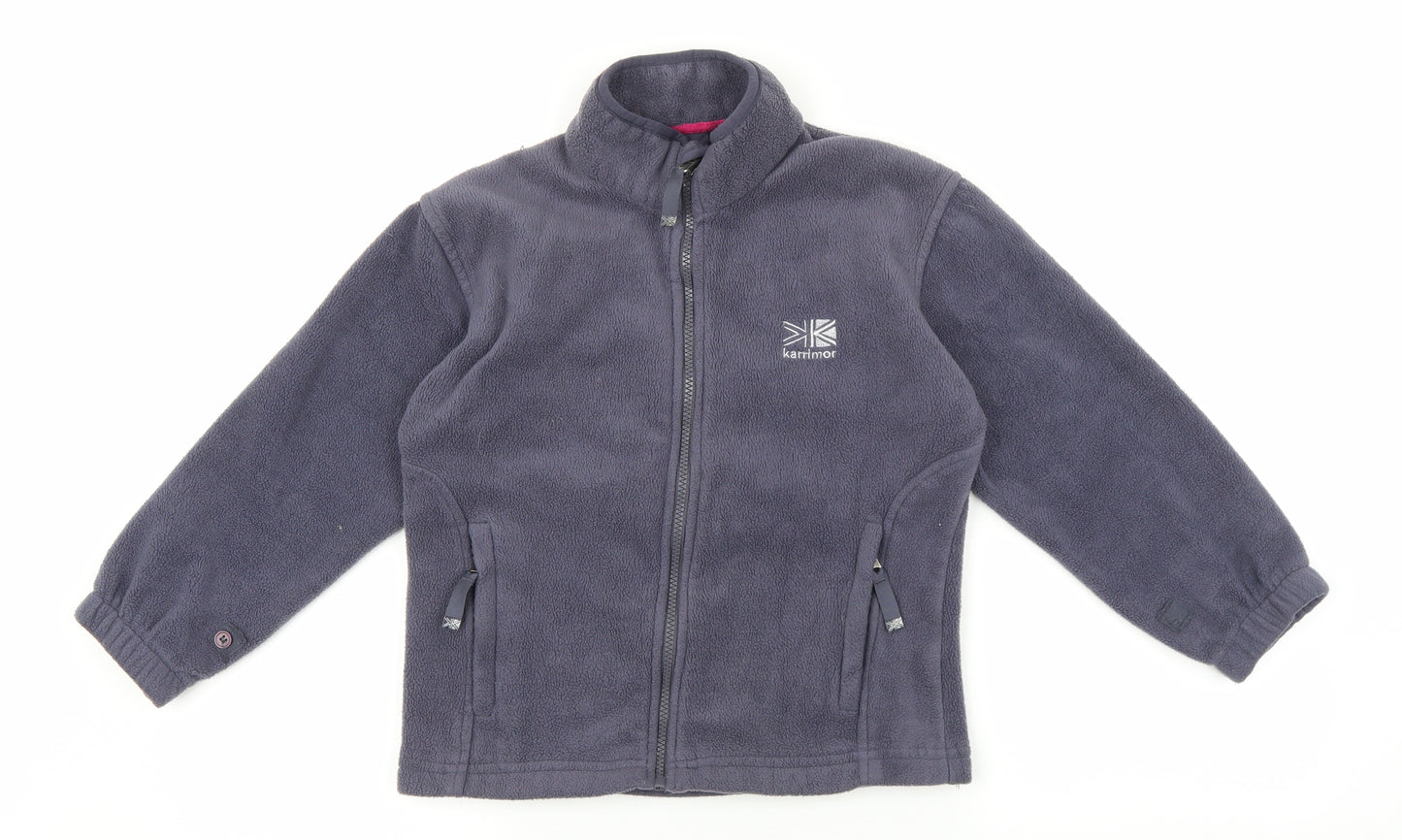 Karrimor Boys Grey Jacket Size 9-10 Years Zip