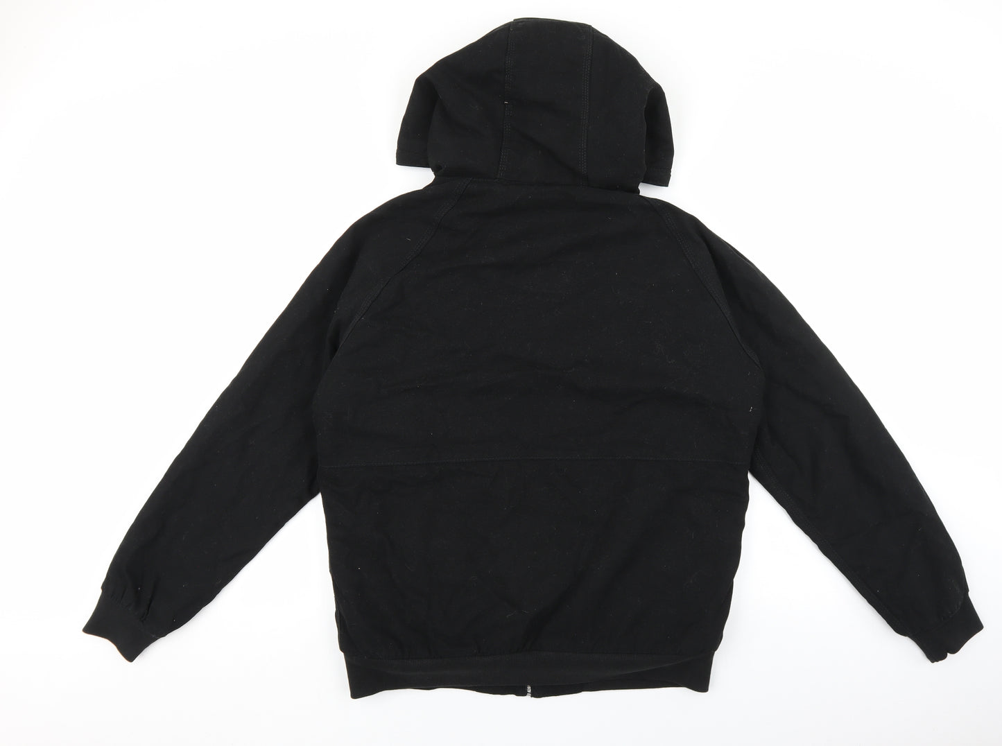 Pull&Bear Mens Black Jacket Size L Zip