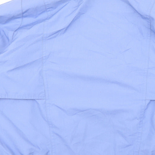 Ferracini Womens Blue Jacket Size 10 Zip