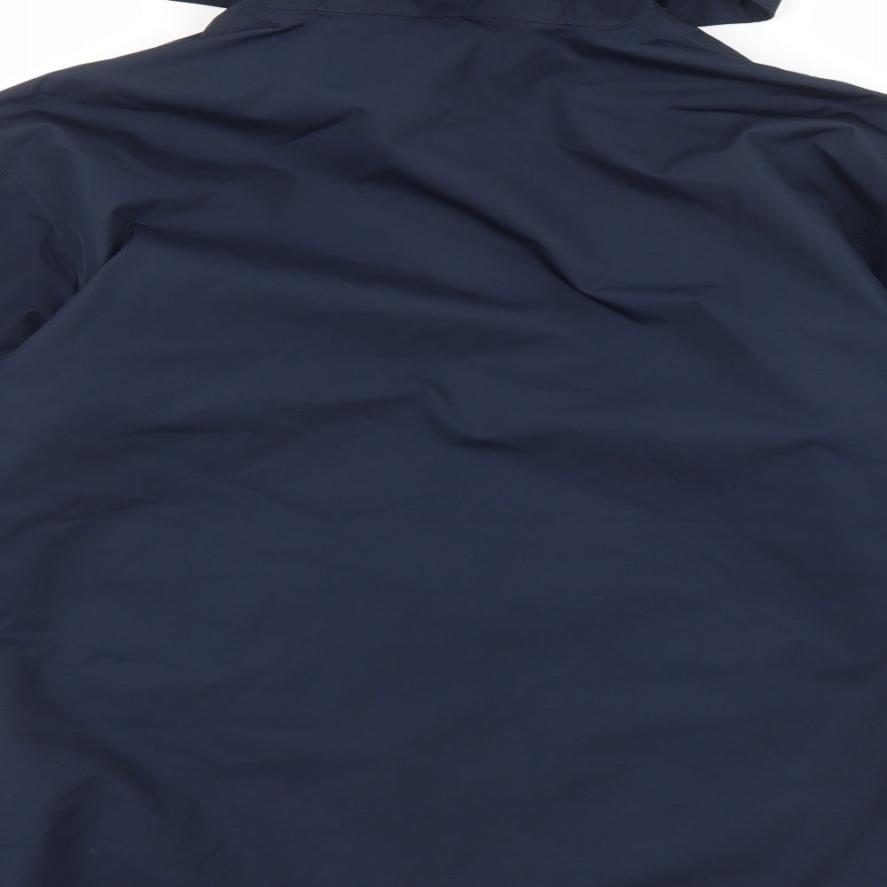 Helly Hansen Womens Blue Windbreaker Jacket Size M Zip