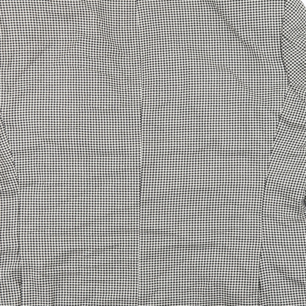Marks and Spencer Mens Multicoloured Houndstooth Wool Jacket Suit Jacket Size 42