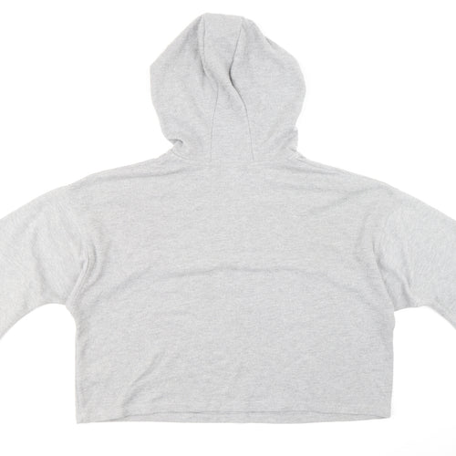 Primark Womens Grey Polyester Pullover Hoodie Size S Pullover