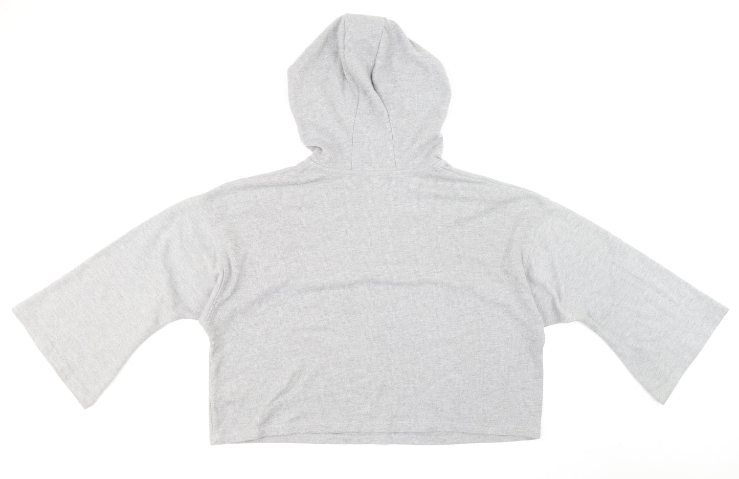 Primark Womens Grey Polyester Pullover Hoodie Size S Pullover