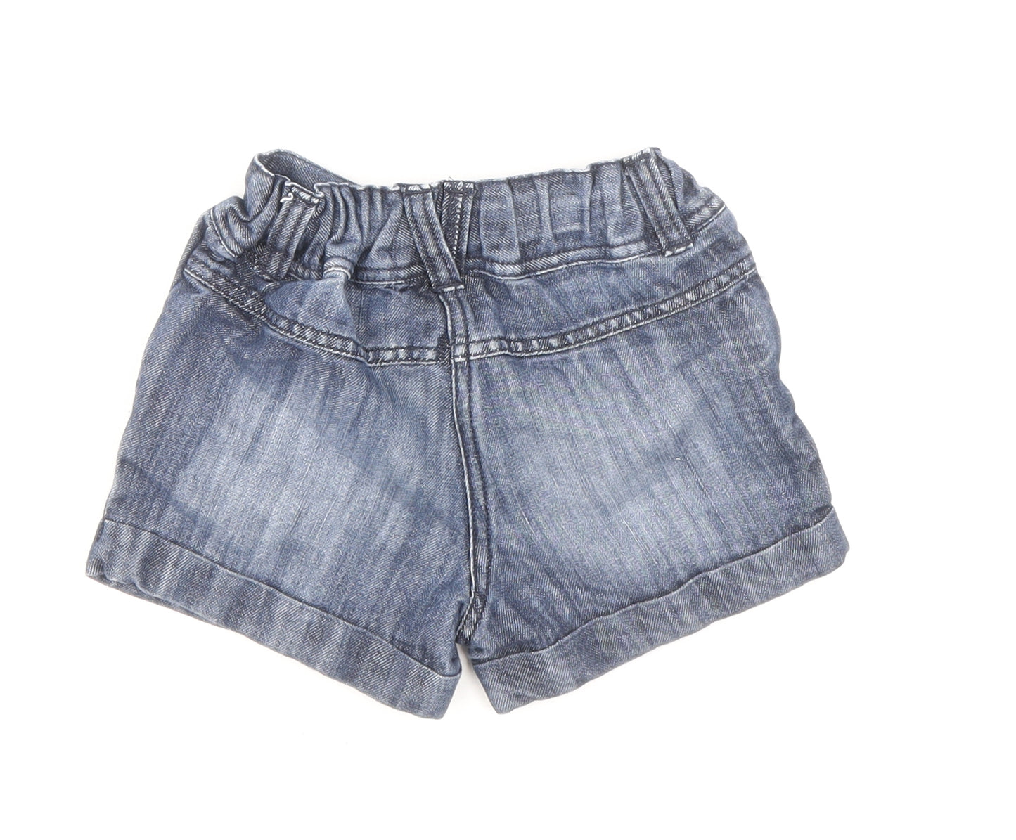 NEXT Boys Blue Cotton Biker Shorts Size 2-3 Years Regular