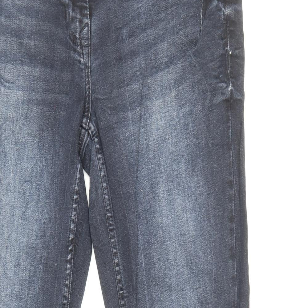Cecil Womens Blue Cotton Skinny Jeans Size 32 in L32 in Regular Zip