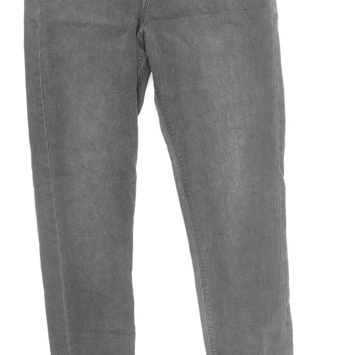 NEXT Girls Black Cotton Skinny Jeans Size 15 Years L28 in Regular Pullover