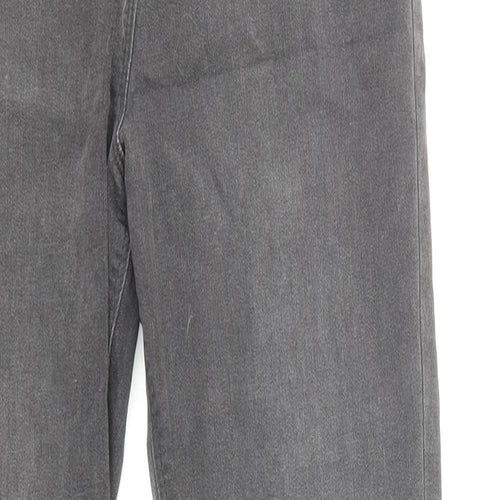 NEXT Girls Black Cotton Skinny Jeans Size 15 Years L28 in Regular Pullover