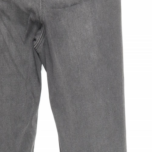NEXT Girls Black Cotton Skinny Jeans Size 15 Years L28 in Regular Pullover