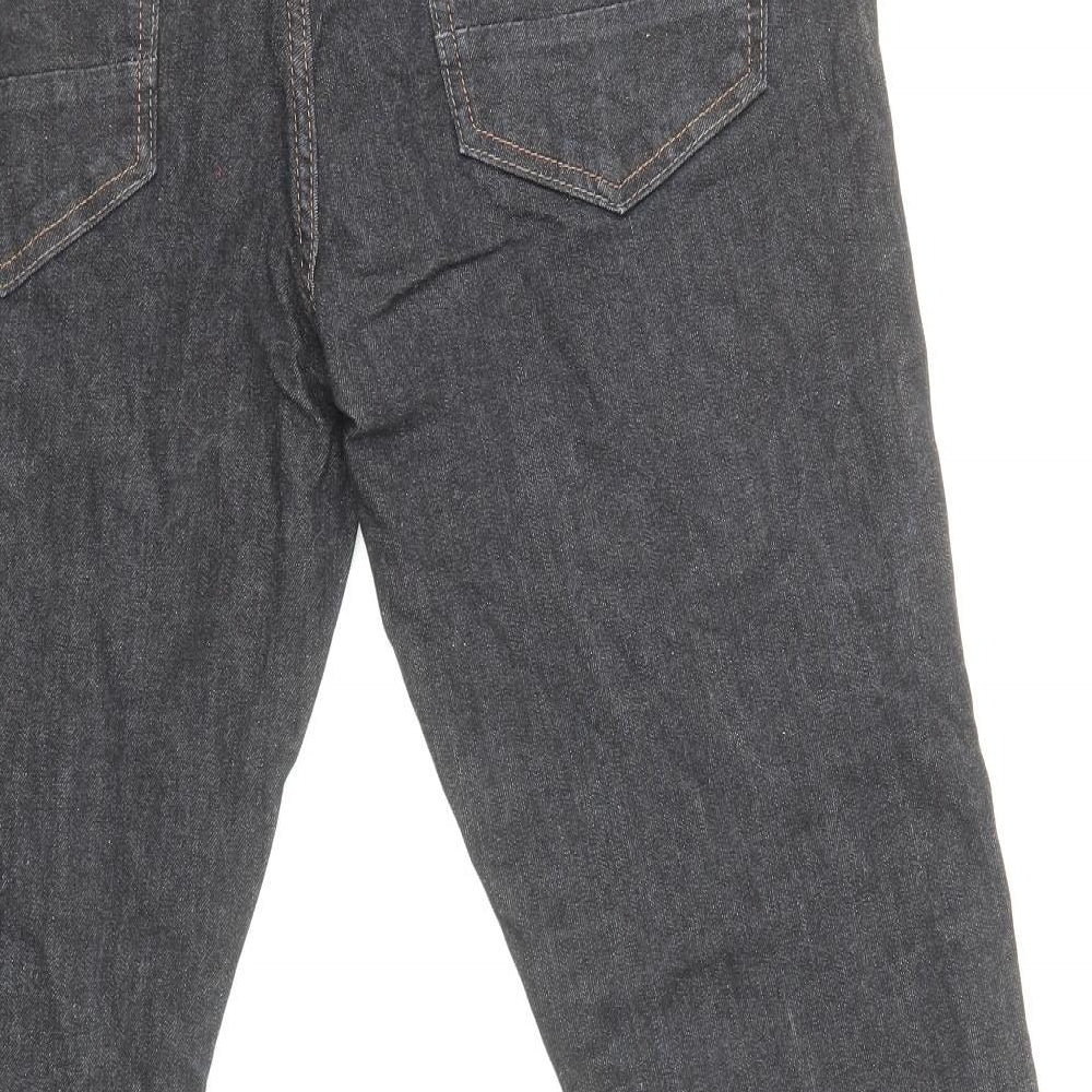 NEXT Mens Blue Cotton Straight Jeans Size 34 in L29 in Slim Button