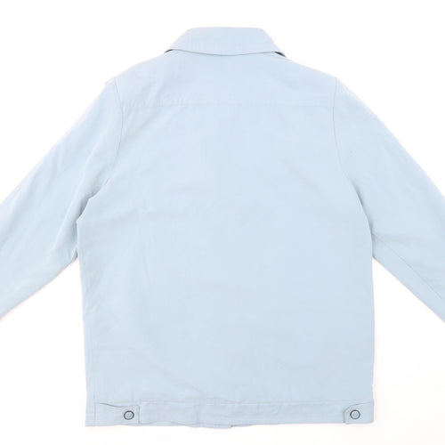 Unique Creation Womens Blue Jacket Size 12 Button