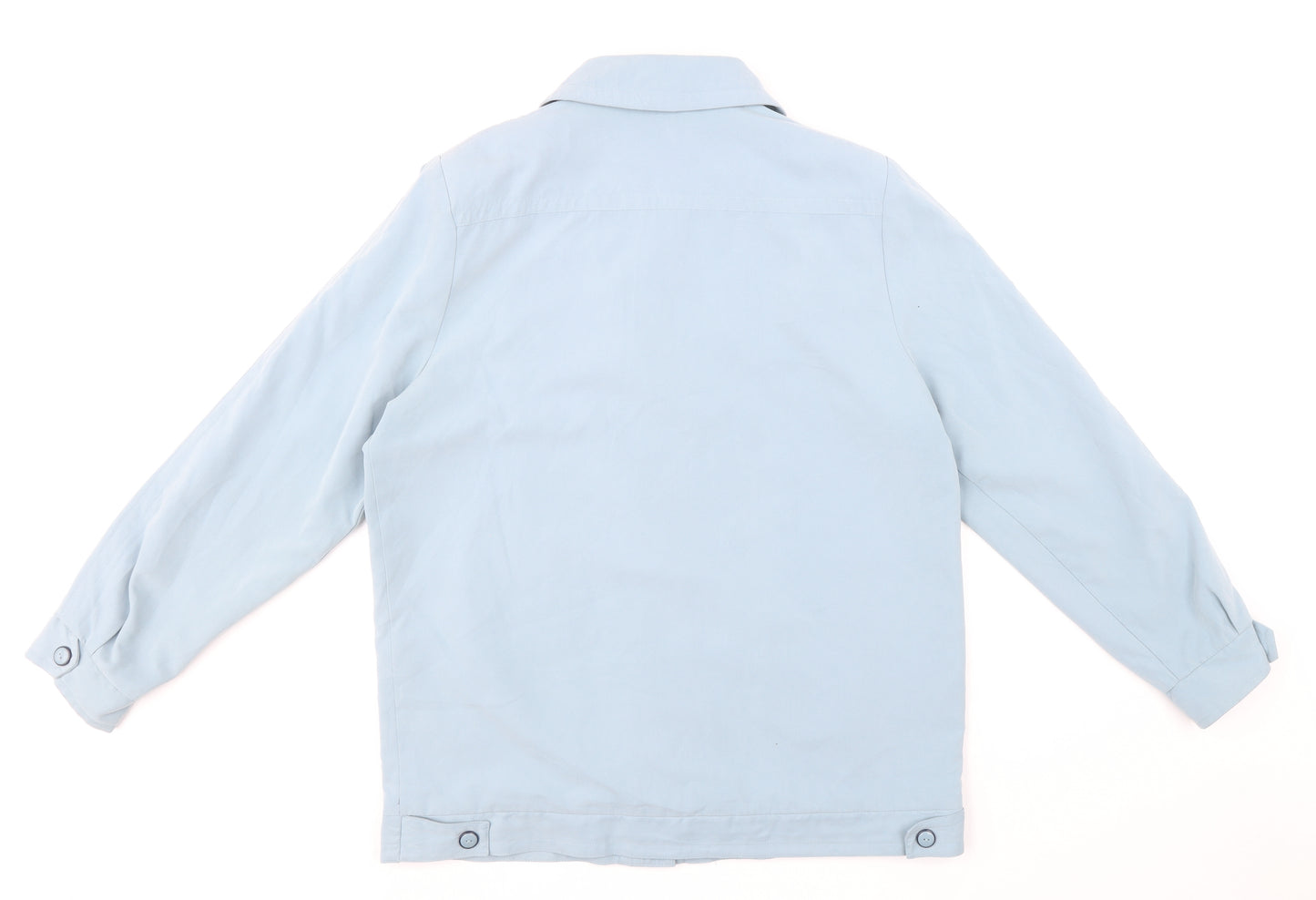 Unique Creation Womens Blue Jacket Size 12 Button