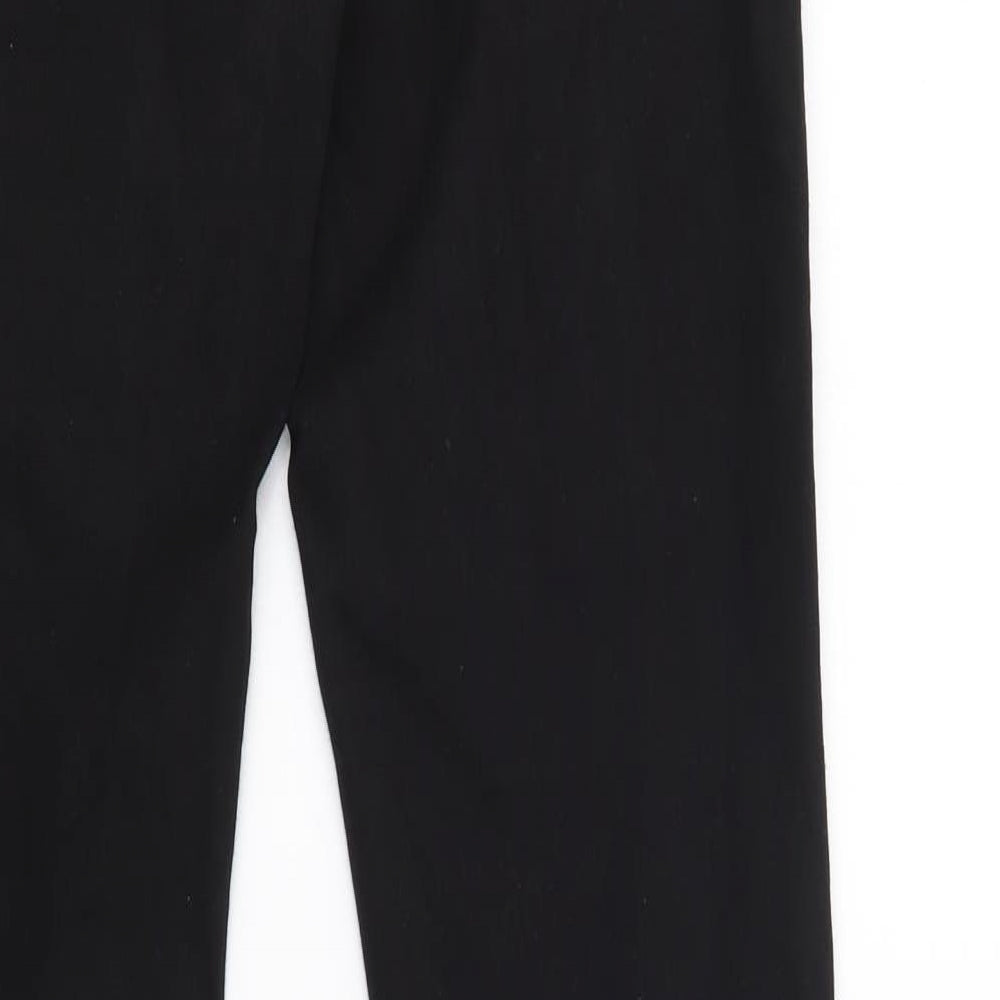 Denim & Co. Womens Black Cotton Skinny Jeans Size 10 L33 in Regular Button