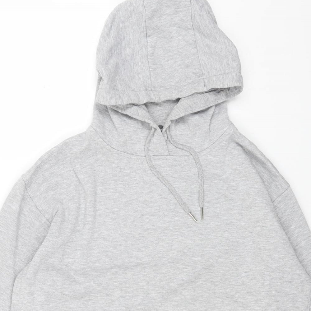 Primark Womens Grey Cotton Pullover Hoodie Size M Pullover