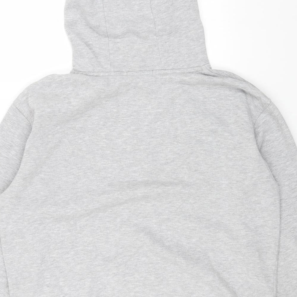 Primark Womens Grey Cotton Pullover Hoodie Size M Pullover