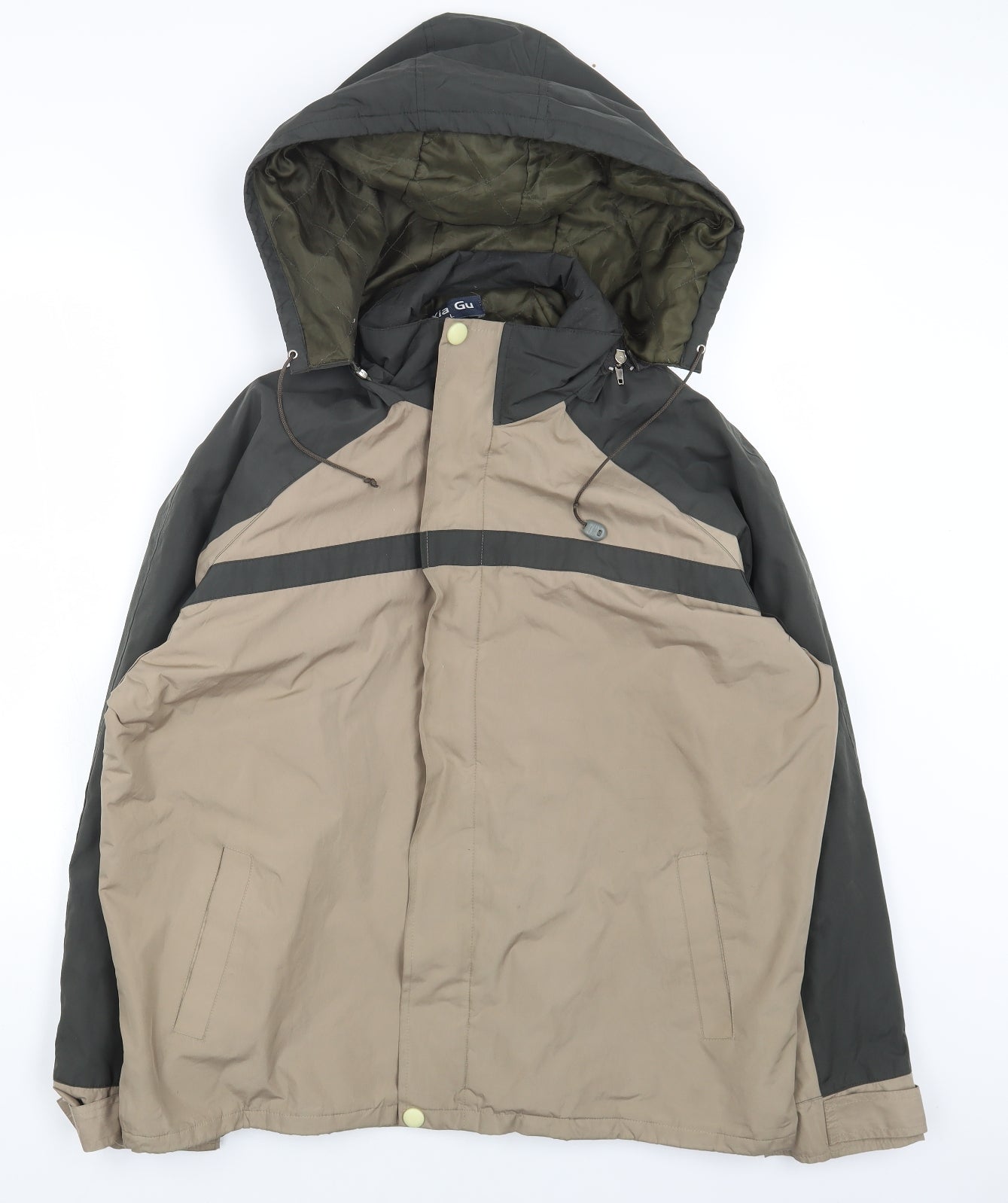 Xia Gu Mens Multicoloured Windbreaker Jacket Size L Zip