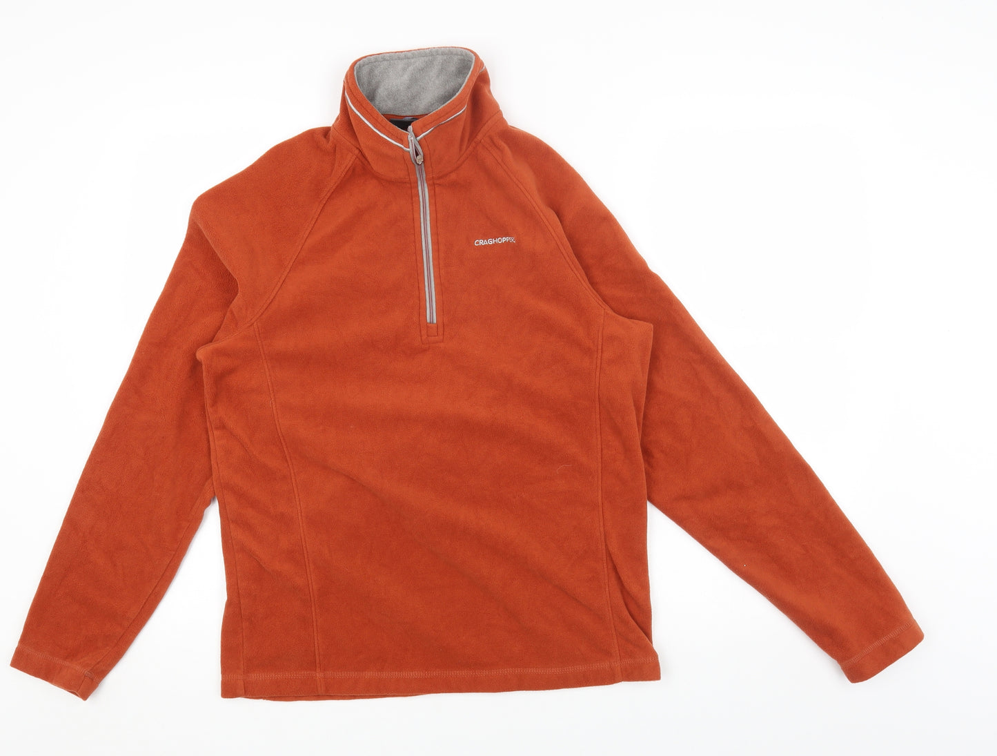 Craghoppers Mens Orange Polyester Pullover Sweatshirt Size S