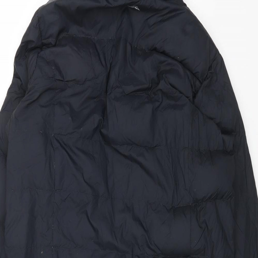 MACPAC Mens Black Puffer Jacket Coat Size XS Zip