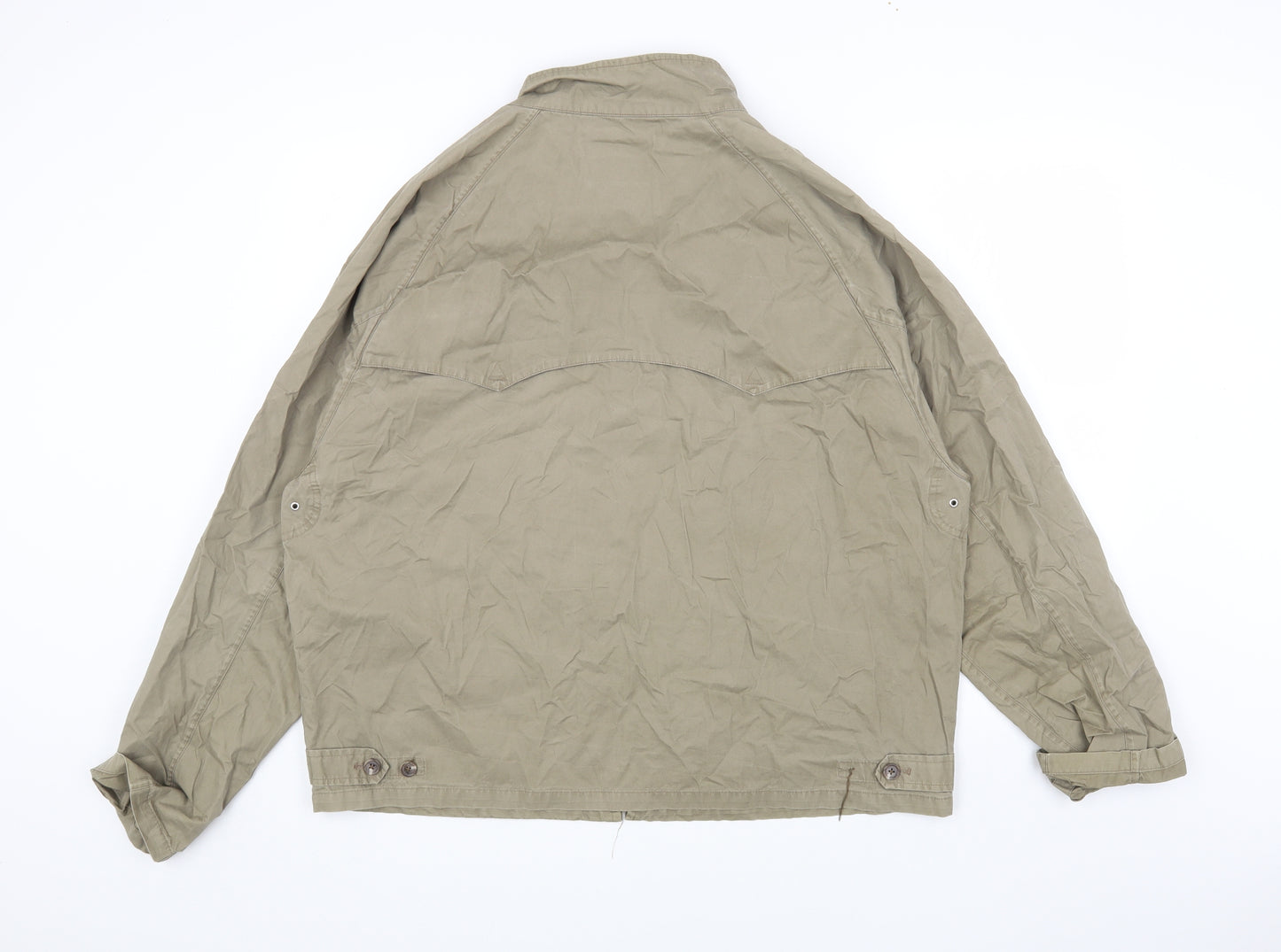 Polo Ralph Lauren Mens Beige Jacket Size 2XS Zip