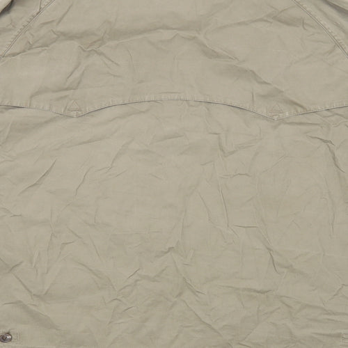 Polo Ralph Lauren Mens Beige Jacket Size 2XS Zip