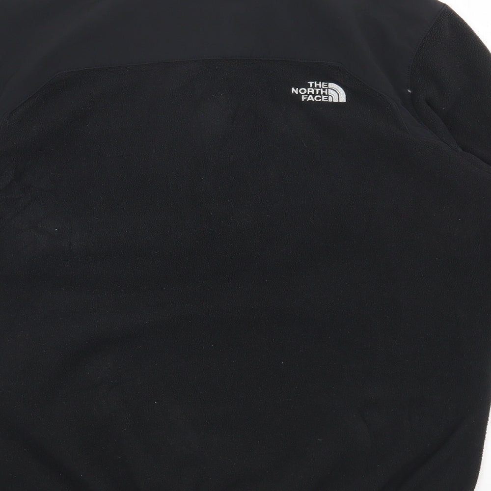 The North Face Mens Black Polyester Pullover Sweatshirt Size M