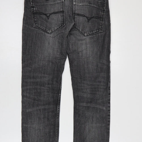 Preworn Womens Black Cotton Skinny Jeans Size 28 in L27 in Regular Zip