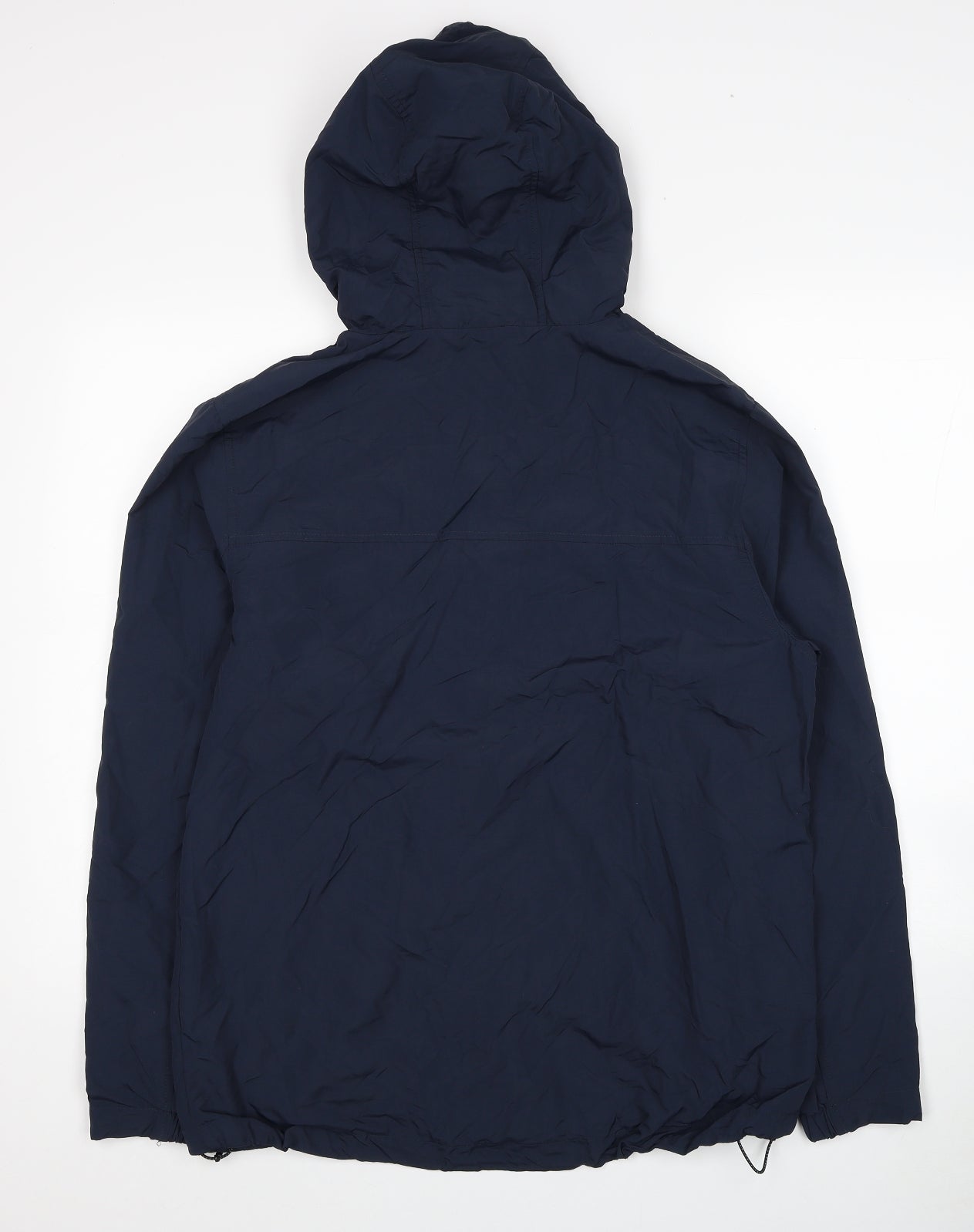 -9 Peak Mens Blue Windbreaker Coat Size M Zip