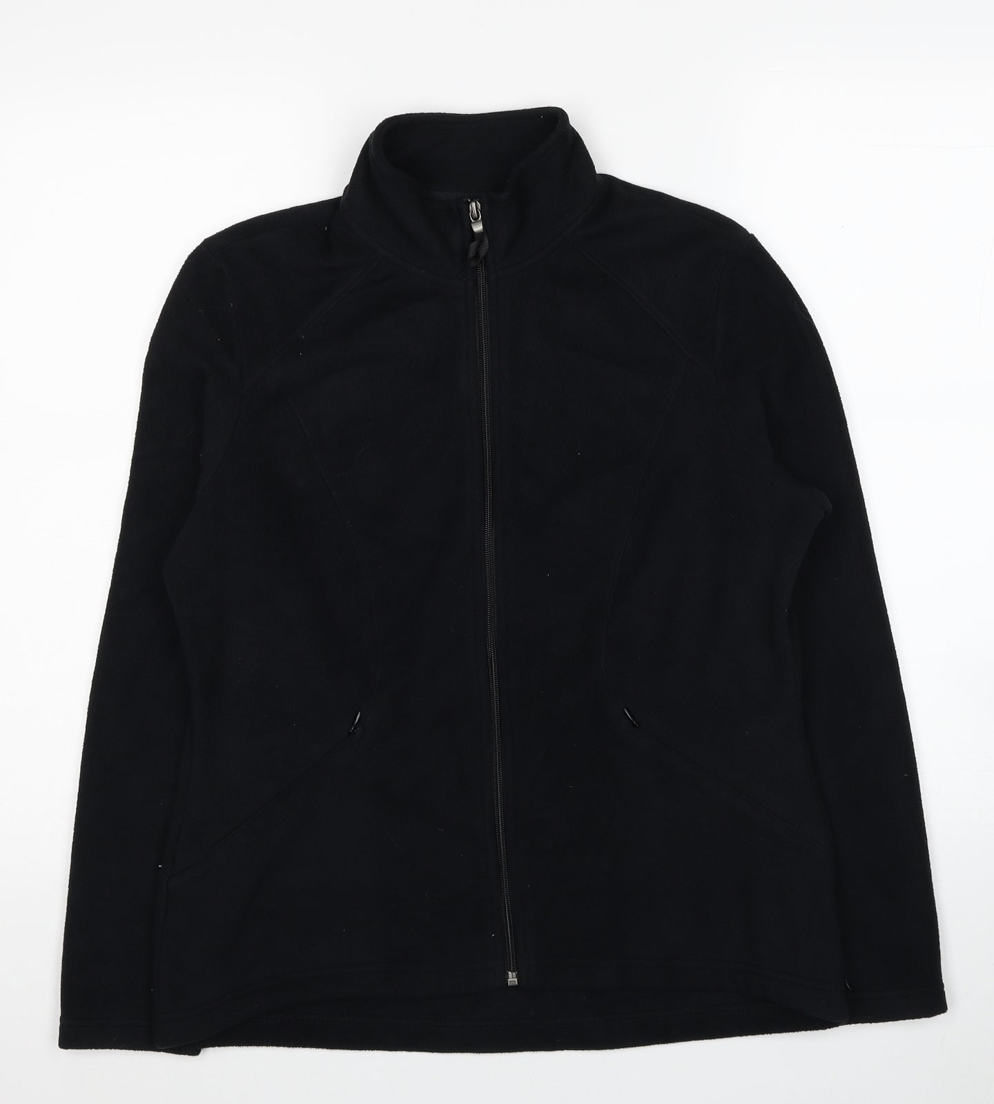 Marks and Spencer Womens Black Jacket Size 12 Zip