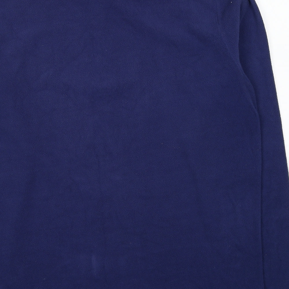 Freedom Trail Mens Blue Polyester Pullover Sweatshirt Size L