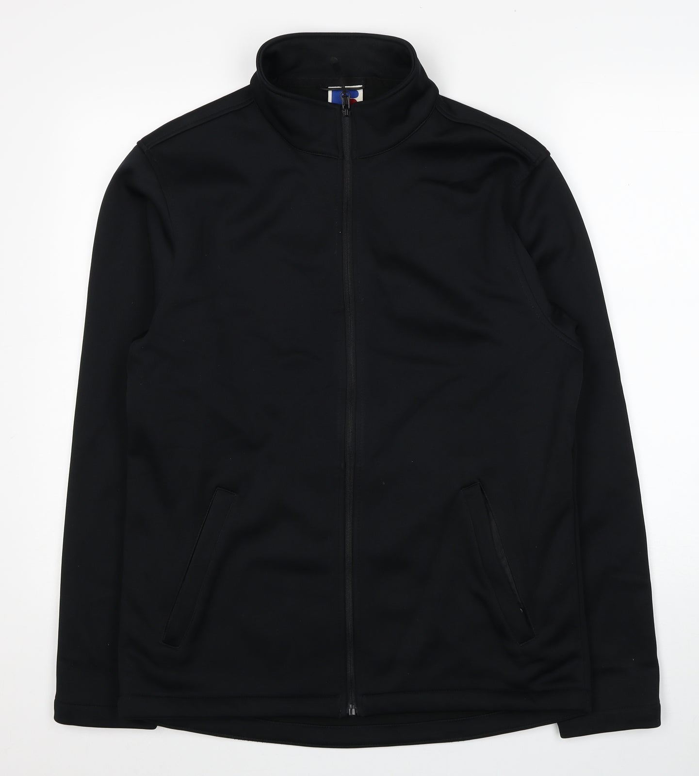 Russell Mens Black Jacket Size M Zip