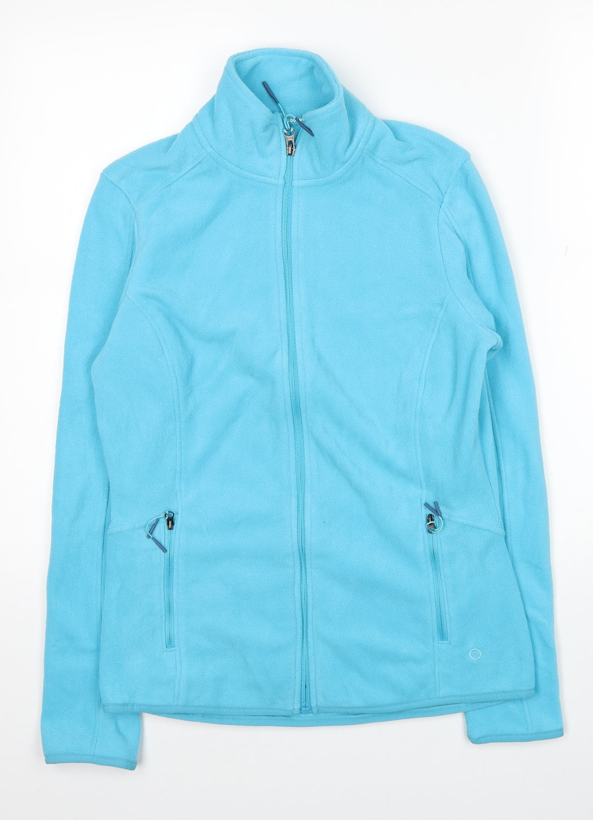 Good Move Womens Blue Jacket Size 12 Zip
