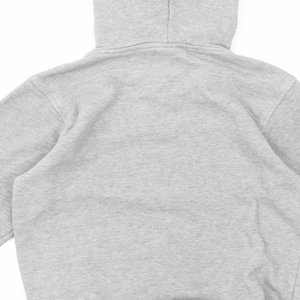 Animal Womens Grey Cotton Pullover Hoodie Size S Pullover
