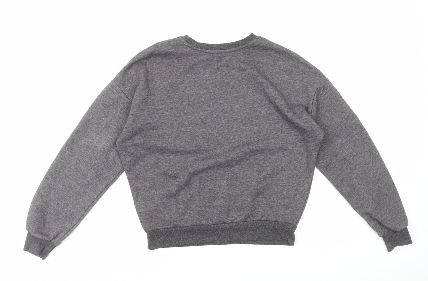 NASA Womens Grey Cotton Pullover Sweatshirt Size S Pullover