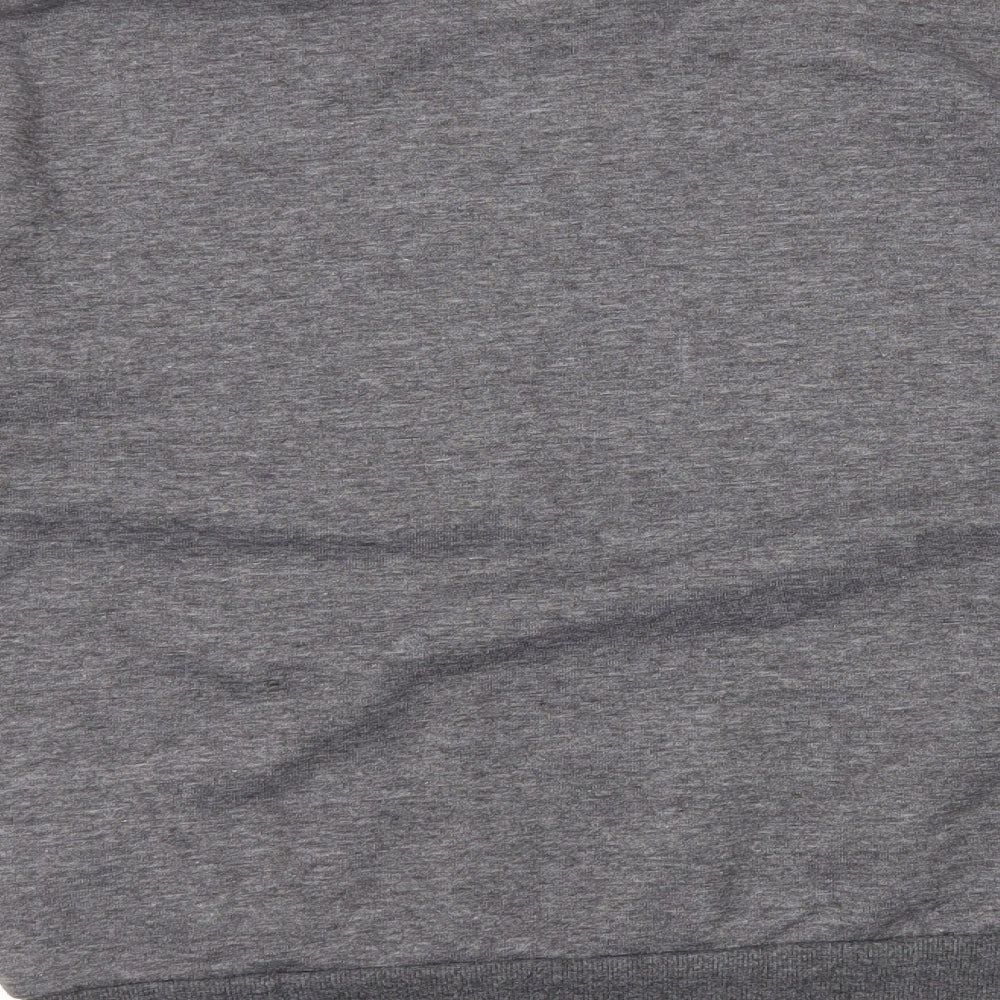 NASA Womens Grey Cotton Pullover Sweatshirt Size S Pullover
