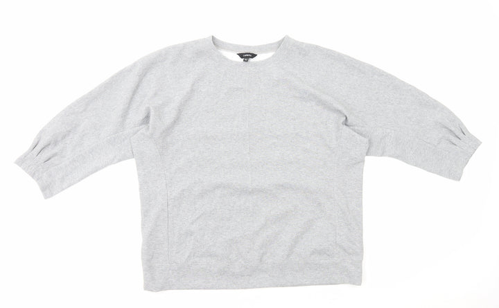 capsule Womens Grey Polyester Pullover Sweatshirt Size 14 Pullover
