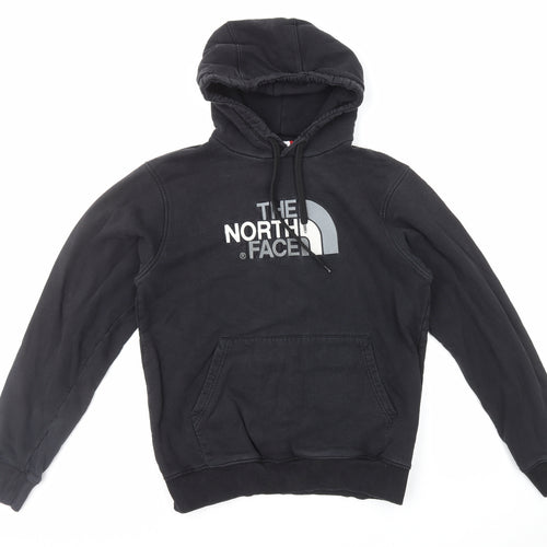 The North Face Womens Black Cotton Pullover Hoodie Size XL Pullover