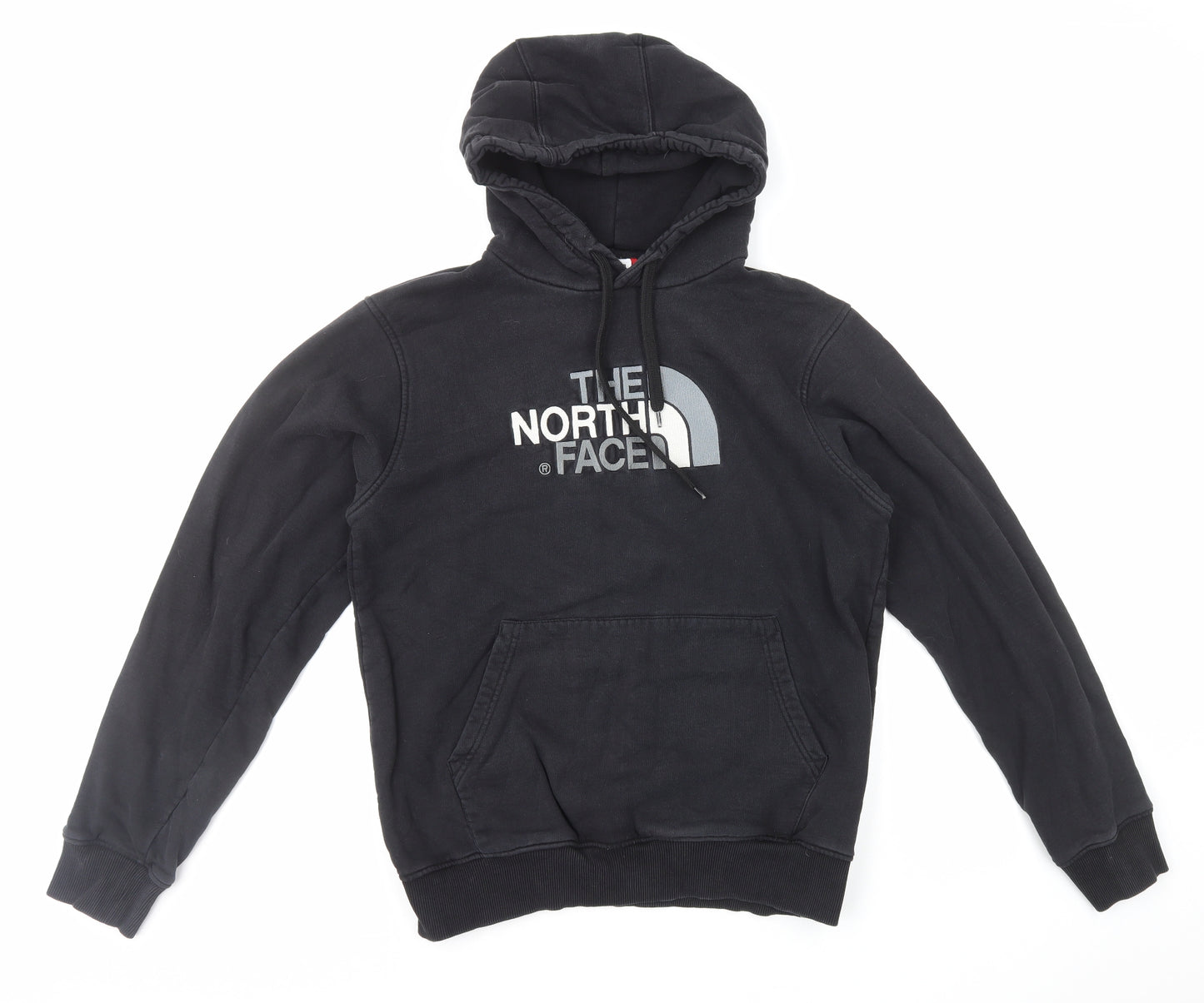 The North Face Womens Black Cotton Pullover Hoodie Size XL Pullover