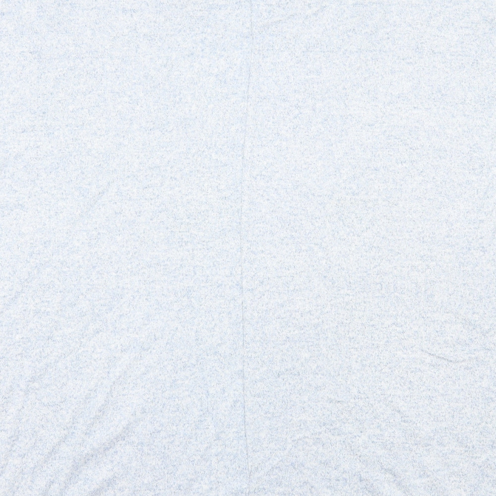 Apricot Womens Blue Viscose Basic T-Shirt Size 12 Round Neck