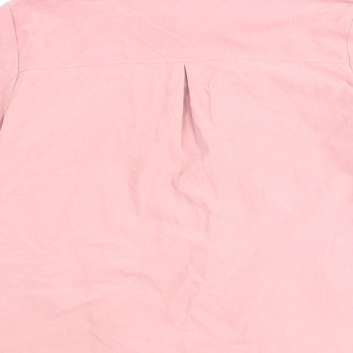 SLIMMA Womens Pink Jacket Size 14 Button