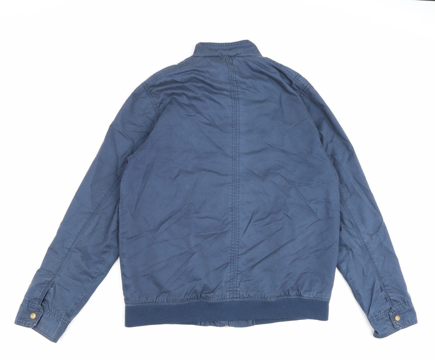 F&F Mens Blue Jacket Size L Zip