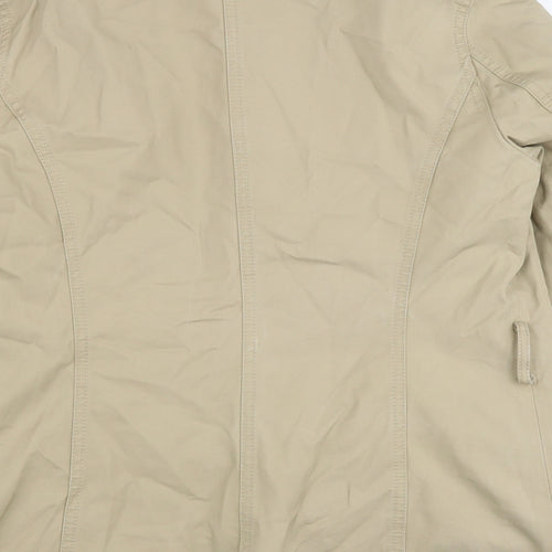 Bosch Womens Brown Jacket Size 38 Button