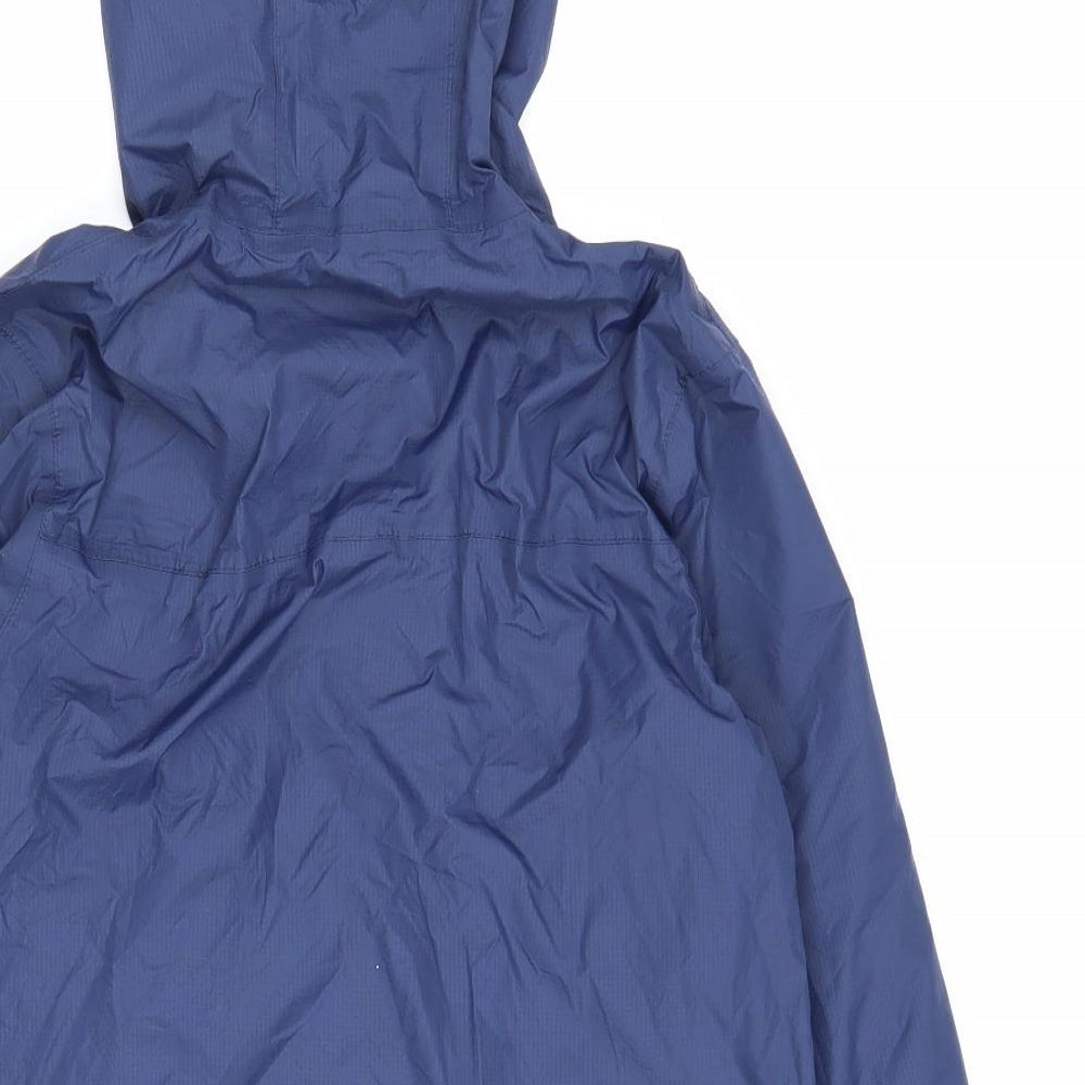 Mountain Warehouse Boys Blue Windbreaker Jacket Size 13 Years Zip